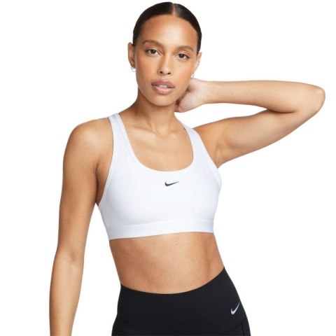 Stanik sportowy Nike Swoosh Light Support W DX6817-100