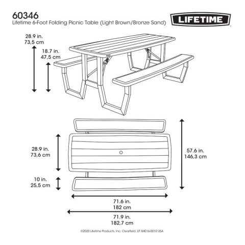 Zestaw ogrodowy Lifetime 60346