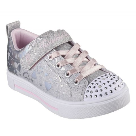 Buty Skechers Led Heather Charms Jr 314787L GYSL Buty Skechers Led Heather Charms Jr 314787L GYSL