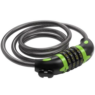 Zapięcie rowerowe Gerda szyfrowane linka z uchwytem, Kombo Flex 1200/10C OSKF012001006C0XP