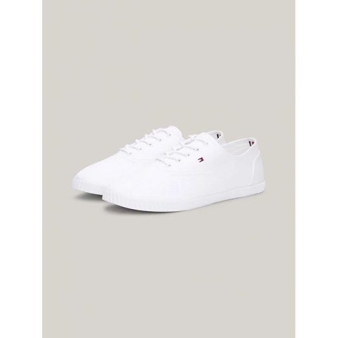 Buty Tommy Hilfiger Canvas Lace Up Sneaker W FW0FW07805YBS Buty Tommy Hilfiger Canvas Lace Up Sneaker W FW0FW07805YBS