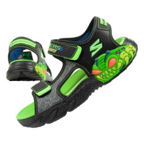Sandały Skechers Jr 400614L/BKLM Sandały Skechers Jr 400614L/BKLM