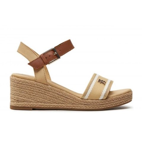 Sandały Tommy Hilfiger Webbing Wedge Sandal W FW0FW08044ACR Sandały Tommy Hilfiger Webbing Wedge Sandal W FW0FW08044ACR