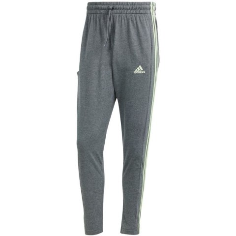 Spodnie adidas Essentials Single Jersey Tapered Open Hem 3-Stripes M IS1367 Spodnie adidas Essentials Single Jersey Tapered Open Hem 3-Stripes M IS1367