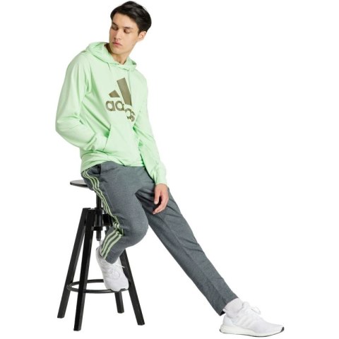Spodnie adidas Essentials Single Jersey Tapered Open Hem 3-Stripes M IS1367 Spodnie adidas Essentials Single Jersey Tapered Open Hem 3-Stripes M IS1367