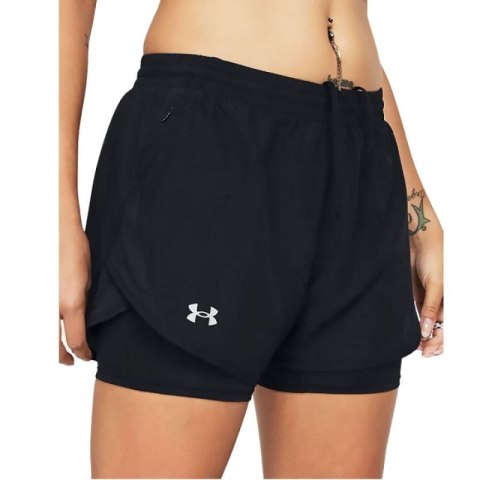 Spodenki Under Armour Fly By 2in1 Short W 1382440-001 Spodenki Under Armour Fly By 2in1 Short W 1382440-001