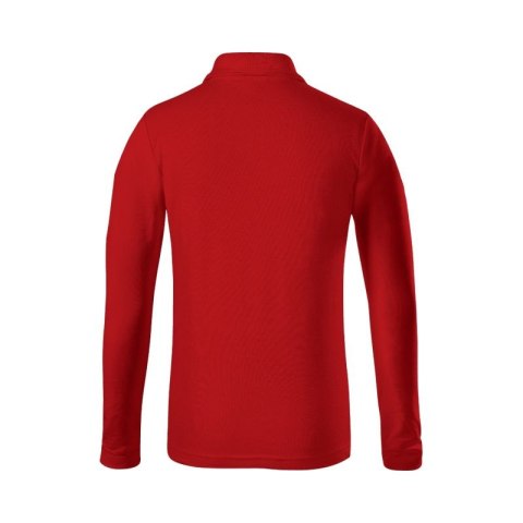 Koszulka polo Malfini Pique Polo LS Jr MLI-24107 czerwony