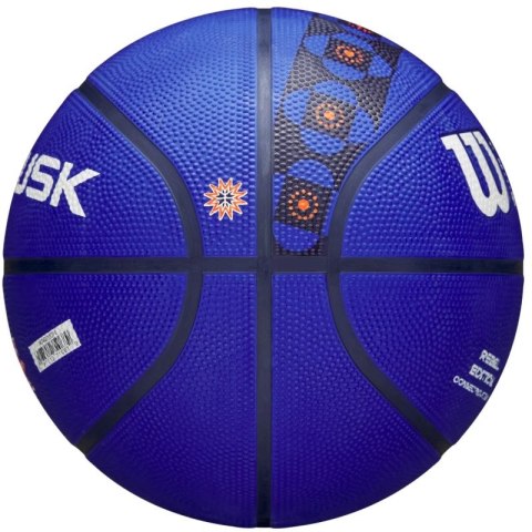 Piłka do koszykówki Wilson WNBA Rebel Edition Connecticut Sun WZ4021203XB Piłka do koszykówki Wilson WNBA Rebel Edition Connecticut Sun WZ4021203XB