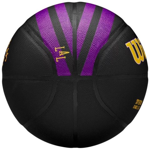 Piłka do koszykówki Wilson Wilson NBA Team City Collector Los Angeles Lakers WZ4024114XB Piłka do koszykówki Wilson Wilson NBA Team City Collector Los Angeles Lakers WZ4024114XB