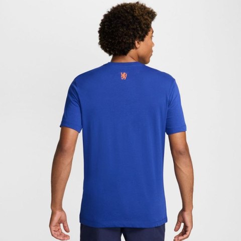 Koszulka Nike Chelsea FC Club Essential Tee M FV9312-495 Koszulka Nike Chelsea FC Club Essential Tee M FV9312-495