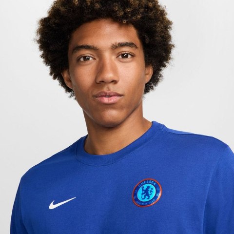 Koszulka Nike Chelsea FC Club Essential Tee M FV9312-495 Koszulka Nike Chelsea FC Club Essential Tee M FV9312-495