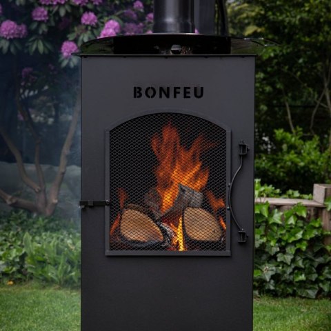 Kominek ogrodowy BonFeu BonCarré Czarny 3503