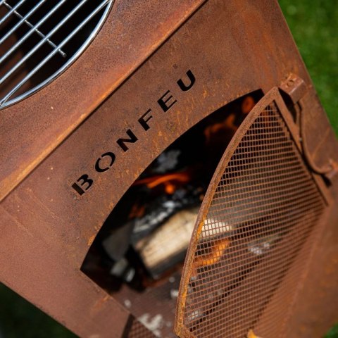 Kominek ogrodowy BonFeu BonCarré Czarny 3503