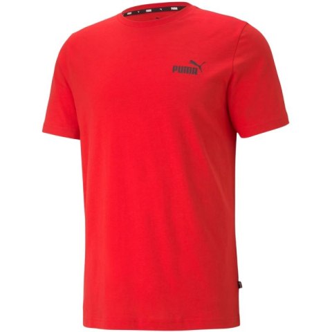 Koszulka męska Puma ESS Small Logo Tee czerwona 586668 11 Koszulka męska Puma ESS Small Logo Tee czerwona 586668 11