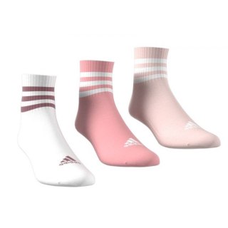 Skarpety adidas 3-Stripes Cushioned Sportswear Mid-Cut Pairs IZ0126