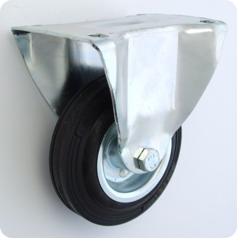 KOŁO METAL-GUMA 125MM OBUDOWA STAŁA 23 KOŁO METAL-GUMA 125MM OBUDOWA STAŁA 23