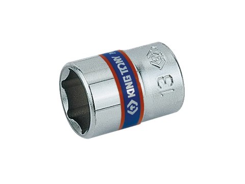 NASADKA KRÓTKA 6-KĄTNA CHROMOWANA 1/4'' 4,5MM