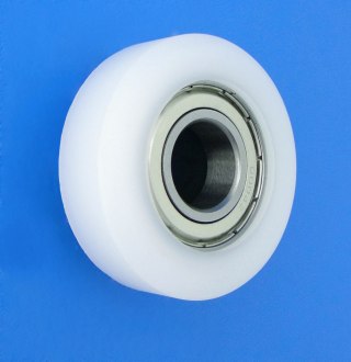 ROLKA Z TWORZYWA 60.5MM ŁOŻYSKOWANA R-60,5