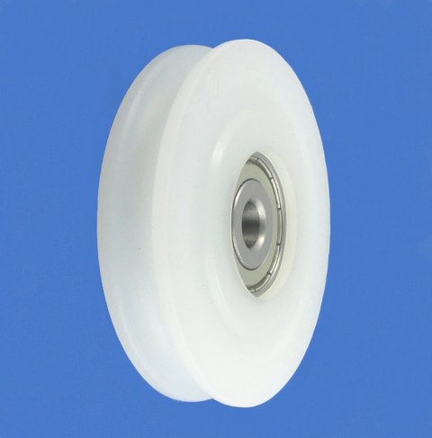 ROLKA Z TWORZYWA 80MM ŁOŻYSKOWANA, NA LINKĘ C80/10Ł ROLKA Z TWORZYWA 80MM ŁOŻYSKOWANA, NA LINKĘ C80/10Ł