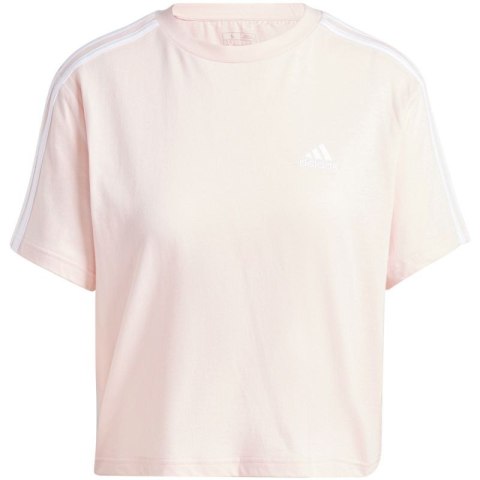 Koszulka adidas Essentials 3-Stripes Single Jersey Crop Top W IY4227