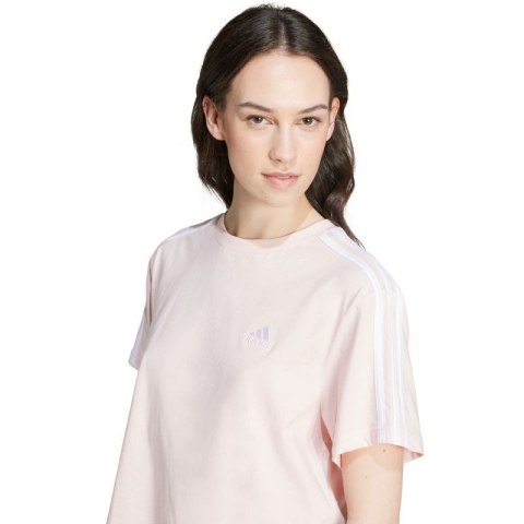 Koszulka adidas Essentials 3-Stripes Single Jersey Crop Top W IY4227