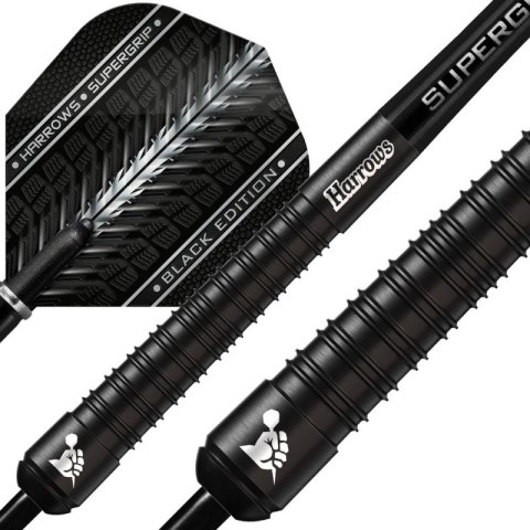 Rzutki Harrows Supergrip Black 90% steeltip SupergripBlack90% Rzutki Harrows Supergrip Black 90% steeltip SupergripBlack90%