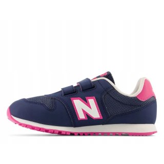 Buty sportowe dla chłopca/dziewczynki New Balance NB 500 zamszowe sneakersy granatowe (PV500VP1)