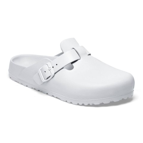 Chodaki męskie Birkenstock Boston Essentials EVA White medyczne klapki regular szerokie (1002315) Chodaki męskie Birkenstock Boston Essentials EVA White medyczne klapki regular szerokie (1002315)