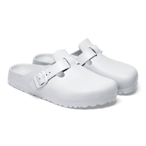 Chodaki męskie Birkenstock Boston Essentials EVA White medyczne klapki regular szerokie (1002315) Chodaki męskie Birkenstock Boston Essentials EVA White medyczne klapki regular szerokie (1002315)