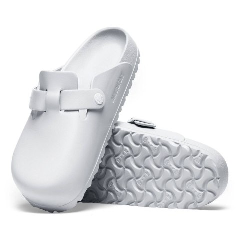 Chodaki męskie Birkenstock Boston Essentials EVA White medyczne klapki regular szerokie (1002315) Chodaki męskie Birkenstock Boston Essentials EVA White medyczne klapki regular szerokie (1002315)