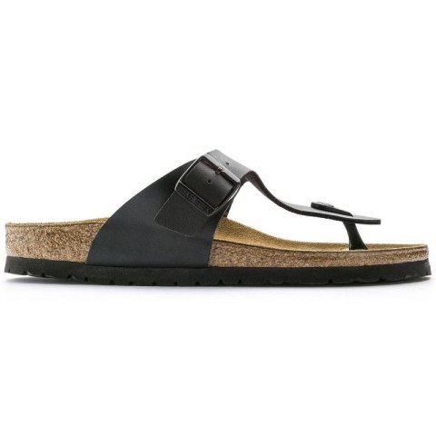 Japonki damskie Birkenstock Ramses Birko-Flor Black czarne narrow wąskie (44793)