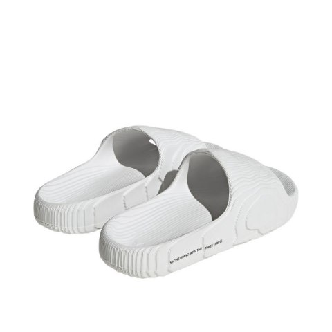 Klapki damskie/męskie adidas Adilette 22 Crystal White z wygodną profilowaną podeszwą białe (HQ4672)