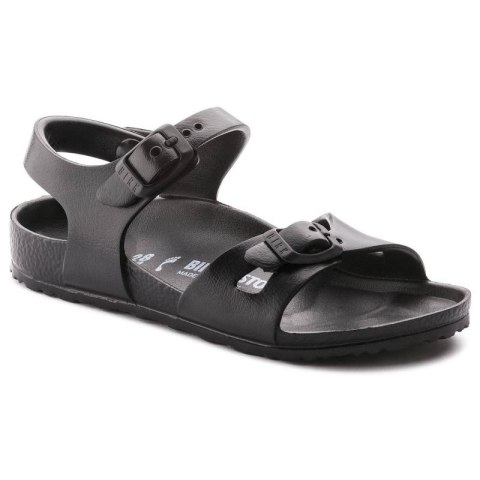 Sandały dziecięce Birkenstock RIO KIDS EVA Black czarne narrow wąskie (0126113) Sandały dziecięce Birkenstock RIO KIDS EVA Black czarne narrow wąskie (0126113)