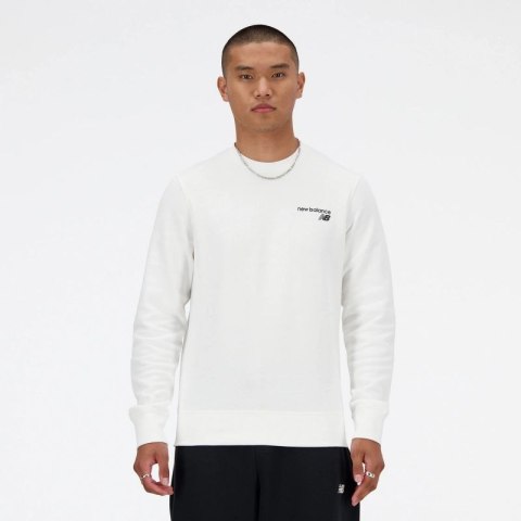 Bluza New Balance Classic Core Fleece Crew M MT03911WT Bluza New Balance Classic Core Fleece Crew M MT03911WT