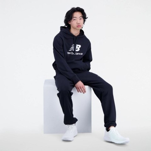 Bluza z kapturem New Balance Essentials Stacked Logo Frenc M MT31537BK Bluza z kapturem New Balance Essentials Stacked Logo Frenc M MT31537BK