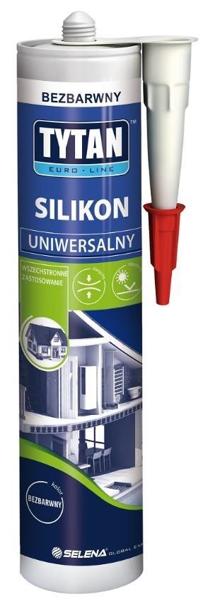 SILIKON TYTAN EURO-LINE 280ML BIAŁY SILIKON TYTAN EURO-LINE 280ML BIAŁY
