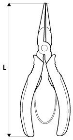 SZCZYPCE PŁASKIE 130MM SZCZYPCE PŁASKIE 130MM