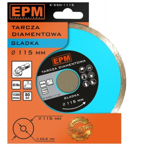 TARCZA DIAMENTOWA GŁADKA 125MM TARCZA DIAMENTOWA GŁADKA 125MM