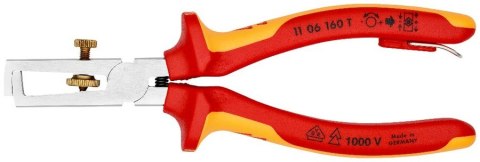 SZCZYPCE DO ŚCIĄGANIA IZOLACJI 1000V 160MM Z ZAWIESZKĄ SZCZYPCE DO ŚCIĄGANIA IZOLACJI 1000V 160MM Z ZAWIESZKĄ