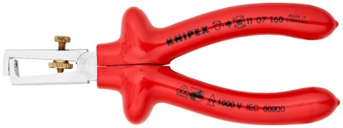 SZCZYPCE DO ŚCIĄGANIA IZOLACJI 1000V 160MM Z ZAWIESZKĄ SZCZYPCE DO ŚCIĄGANIA IZOLACJI 1000V 160MM Z ZAWIESZKĄ