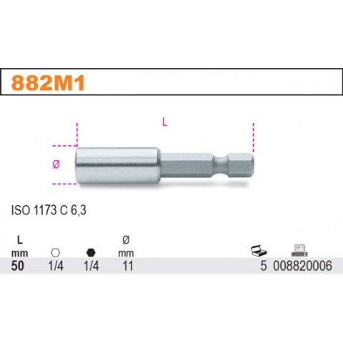 UCHWYT Z TRZPIENIEM 1/4'' DO KOŃCÓWEK 1/4'' UCHWYT Z TRZPIENIEM 1/4'' DO KOŃCÓWEK 1/4''