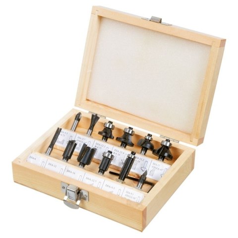 FREZY PROFILOWANE 12SZTUK TRZPIEŃ 8MM FREZY PROFILOWANE 12SZTUK TRZPIEŃ 8MM