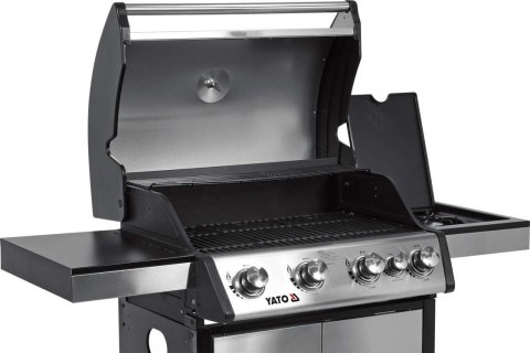 GRILL GAZOWY 4+1 STAL NIERDZEWNA 16,5KW GRILL GAZOWY 4+1 STAL NIERDZEWNA 16,5KW