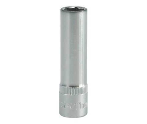 NASADKA DŁUGA 6-KĄTNA CHROMOWANA 3/8'' 11MM NASADKA DŁUGA 6-KĄTNA CHROMOWANA 3/8'' 11MM