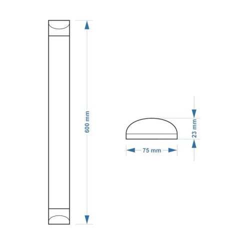 OPRAWA SUFITOWA 220-240V 18W 4000K 1500LM 60CM OPRAWA SUFITOWA 220-240V 18W 4000K 1500LM 60CM