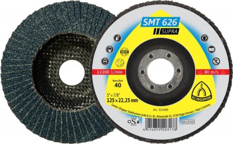 LAMELKA SMT626 GRANULACJA 60 125MM 321695 LAMELKA SMT626 GRANULACJA 60 125MM 321695