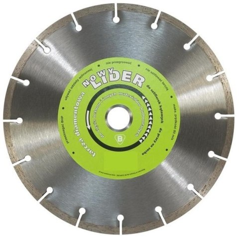 TARCZA DIAMENTOWA SEGMENTOWA LIDER 230MM TARCZA DIAMENTOWA SEGMENTOWA LIDER 230MM