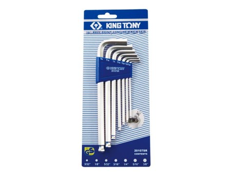 KOMPLET KLUCZY IMBUSOWYCH ''HEX'' TYP L 2.5-10MM DŁUGIE KOMPLET KLUCZY IMBUSOWYCH ''HEX'' TYP L 2.5-10MM DŁUGIE