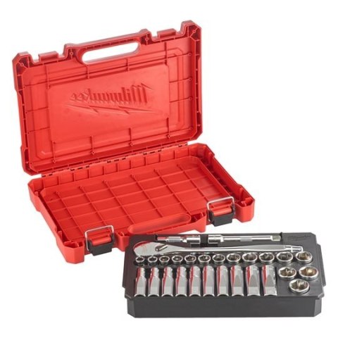ZESTAW NASADEK 1/2'' Z GRZECHOTKĄ ZESTAW NASADEK 1/2'' Z GRZECHOTKĄ
