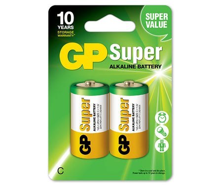BATERIA SUPER ALKALINE LR14 C 1.5V 2 SZTUKI BATERIA SUPER ALKALINE LR14 C 1.5V 2 SZTUKI